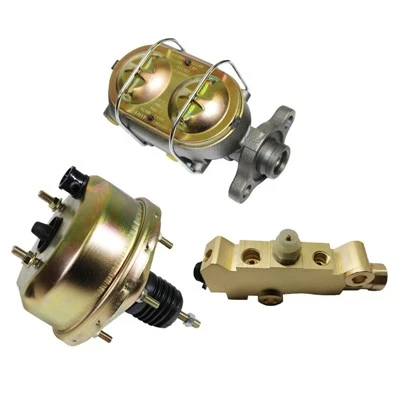 Refuerzo de freno de diafragma único de 7 "con cilindro maestro y Kit de válvula proporcional PV2 para GM Corvette SY-BB&MCS-0001